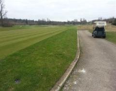 Kwik Kerb Edging around the tees at The Grove Golf Club Kwik Kerb Edging around the tees at The Grove Golf Club